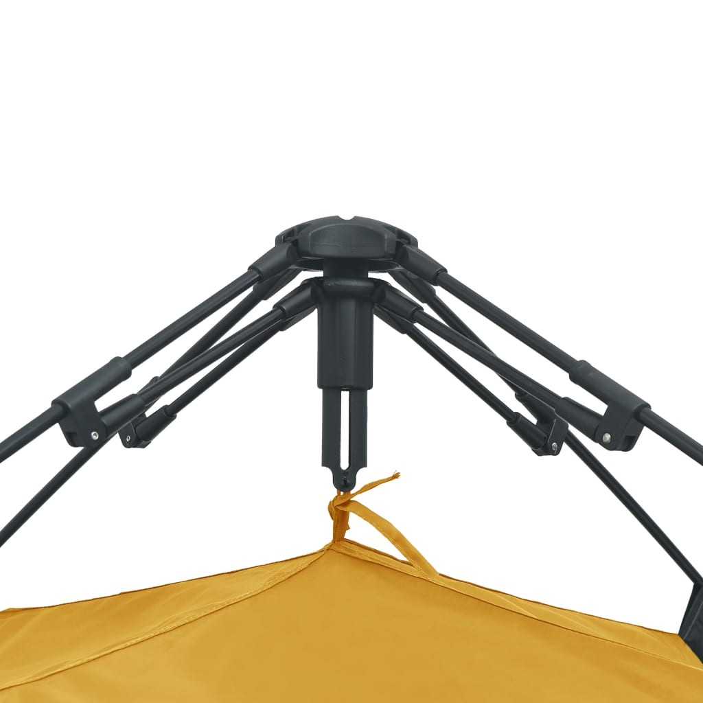 Pop Up Beach Tent 220x220x160 cm Yellow